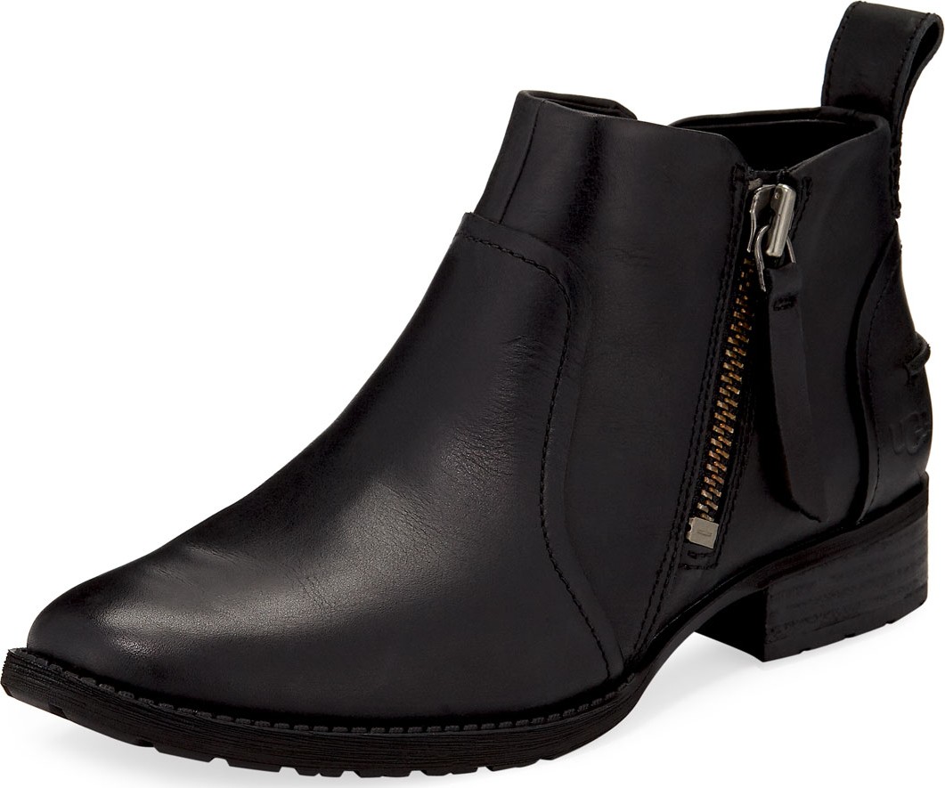 UGG Aureo Ankle Booties, Black