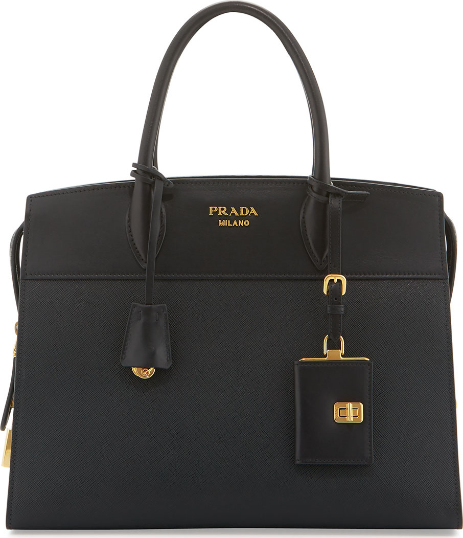 Prada Esplanade Medium City Satchel Bag