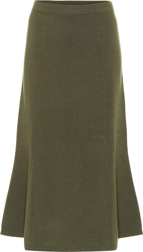 Joseph Flared wool skirt