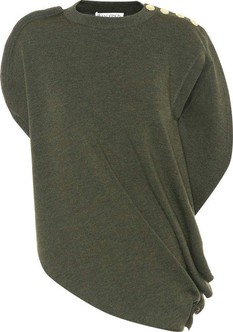 J.W.Anderson Embellished wool top