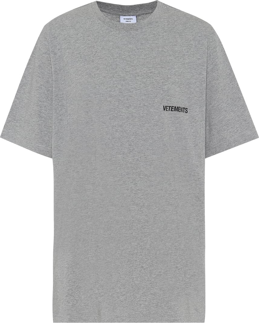 Vetements Cotton logo t-shirt