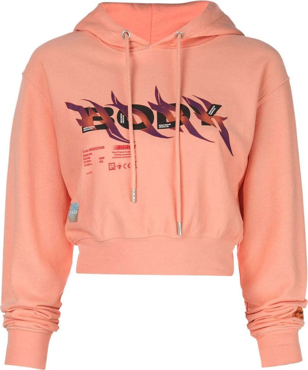Heron Preston Body cropped hoodie