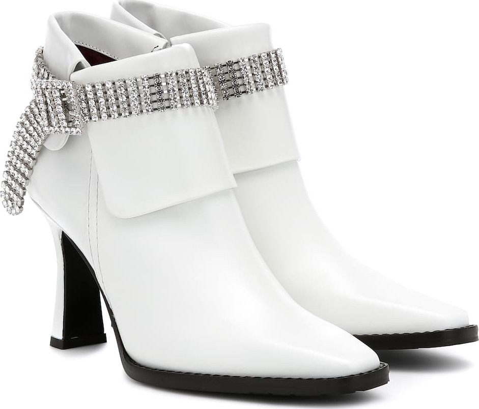 Sies Marjan Niki embellished leather ankle boots