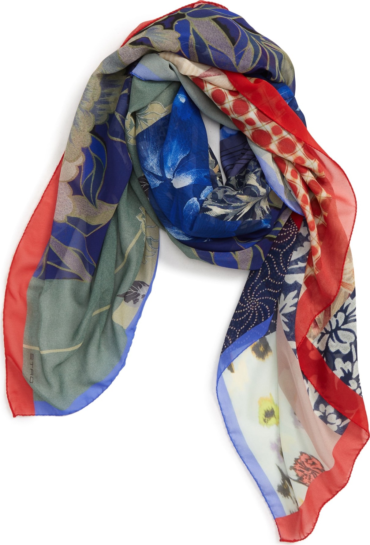 Etro Pacific Zen Bombay Silk Scarf