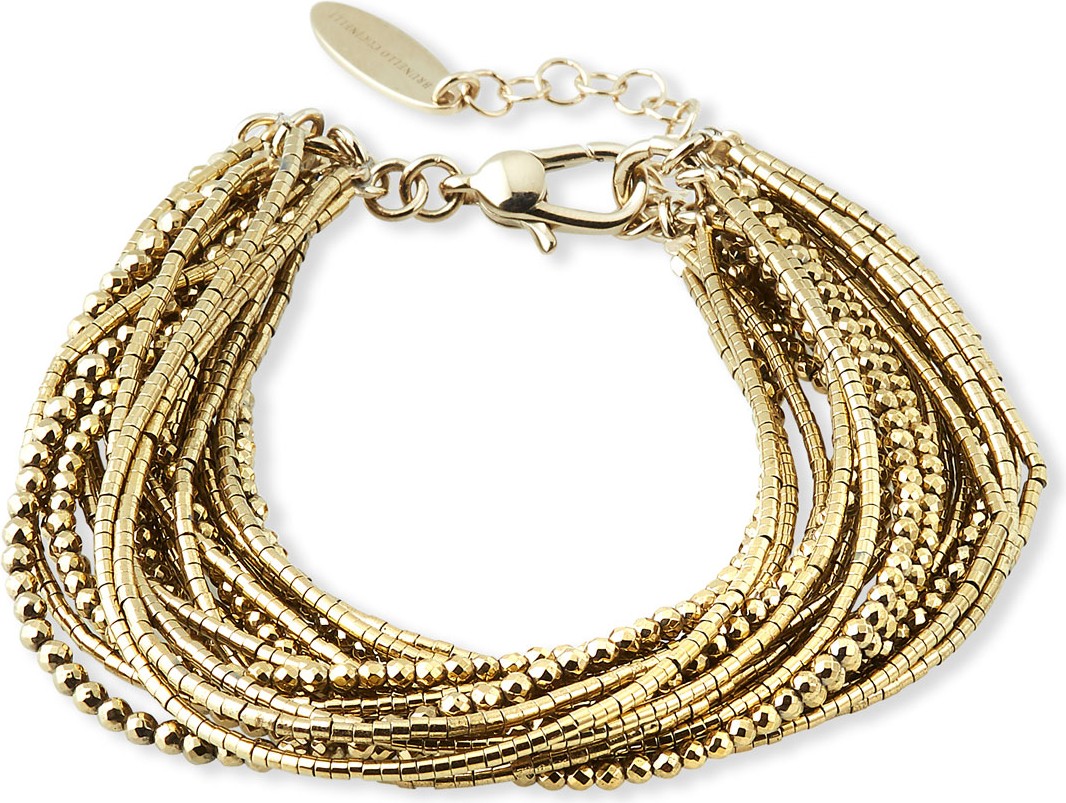 Brunello Cucinelli Beaded Multi-Strand Bracelet