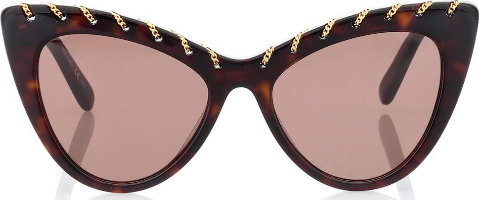 Stella McCartney Falabella Chain cat-eye sunglasses