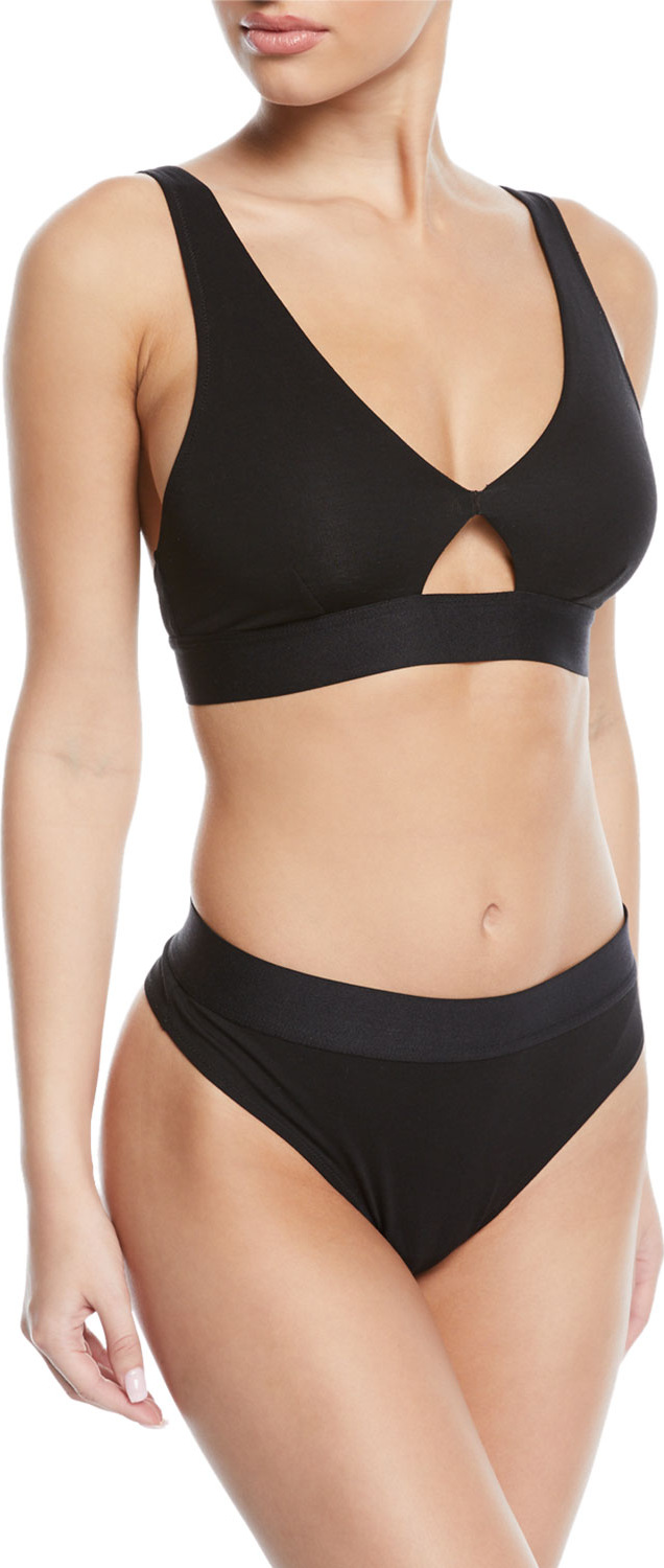 SKIN Harley Organic Cotton Bralette