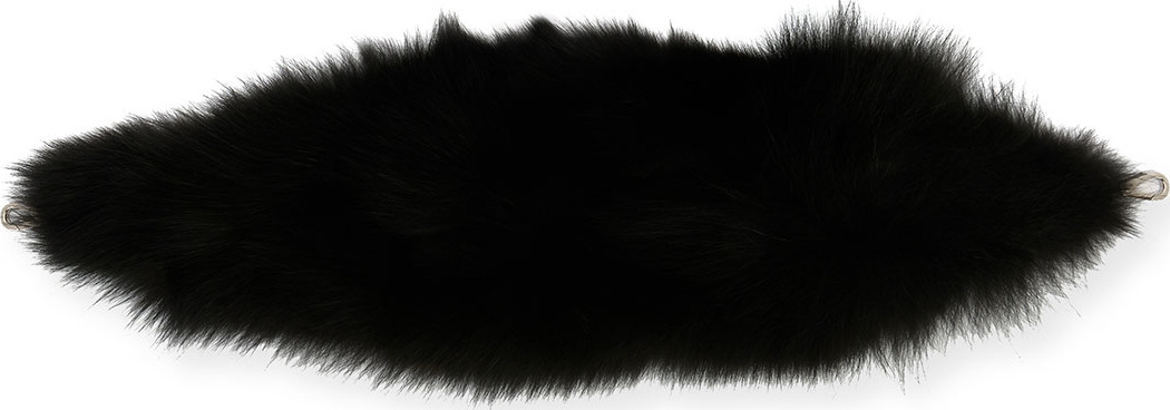 Miu Miu Bicolor Fox Fur Strap for Handbag