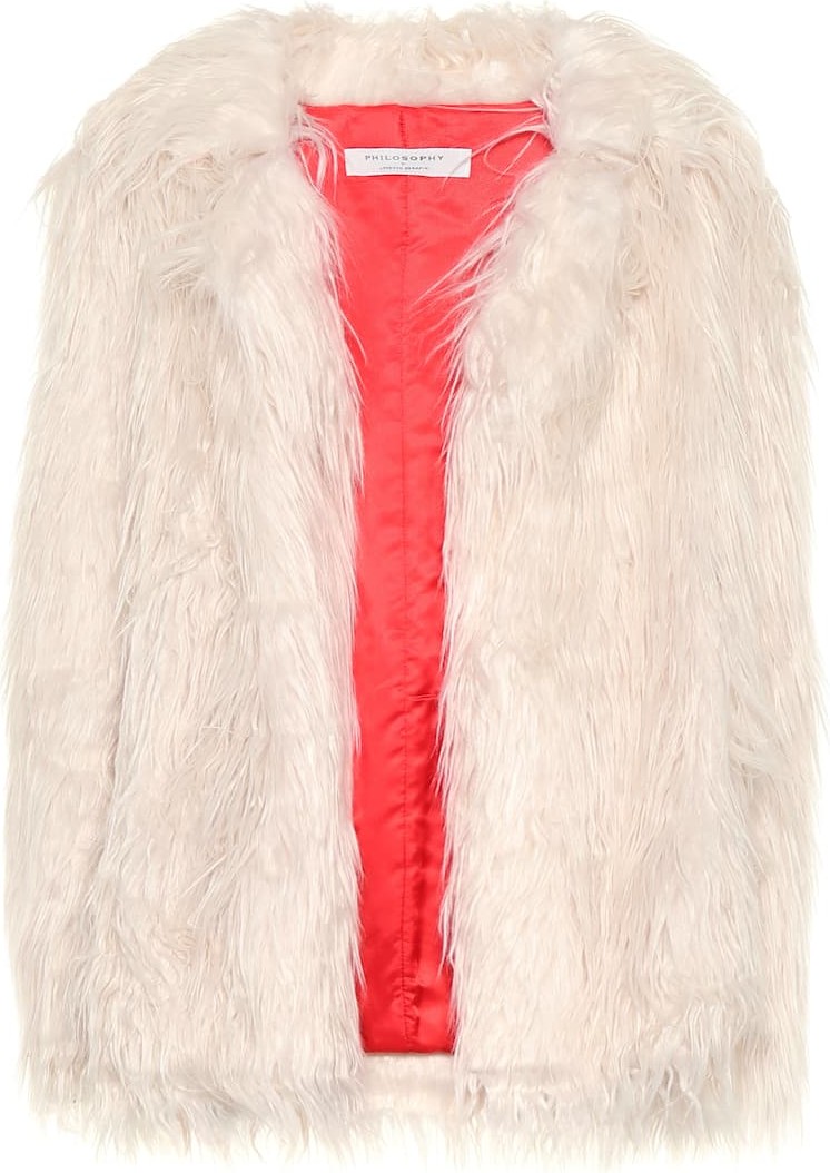Philosophy Di Lorenzo Serafini Faux fur jacket