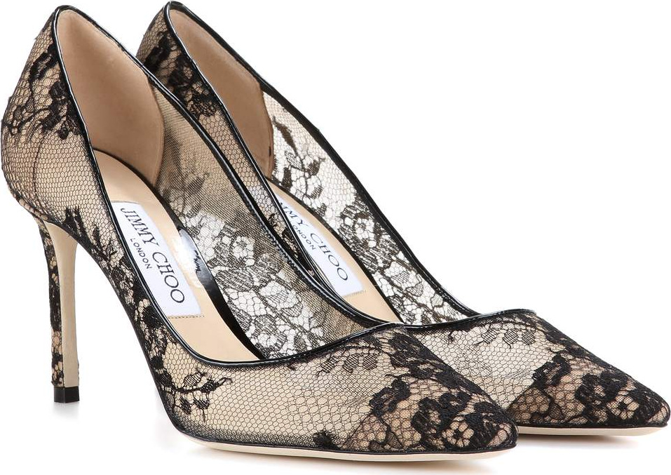 Jimmy Choo Romy 85 lace pumps