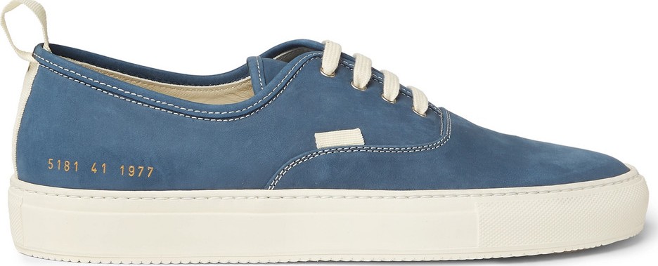 Common Projects Tournament Four Hole Nubuck Sneakers