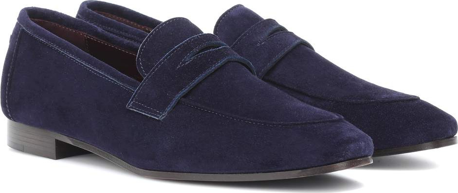 Bougeotte Flaneur suede loafers
