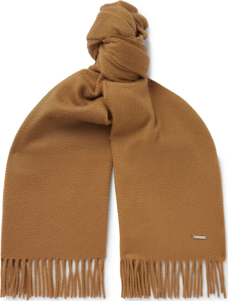 Loro Piana Fringed Cashmere Scarf