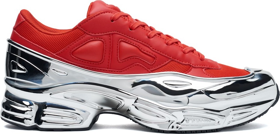 Adidas adidas x Raf Simons red and silver Ozweego