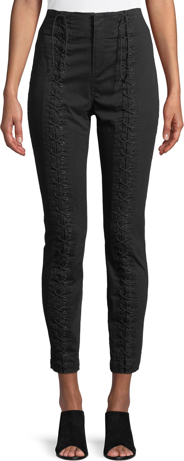 A.L.C. Kerrigan Lace-Up Skinny Pants