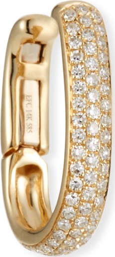 EF Collection 14k Triple Diamond Large Ear Cuff (Single)