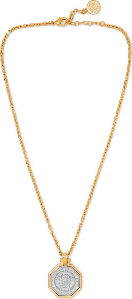 Versace Gold and Silver-Tone Necklace