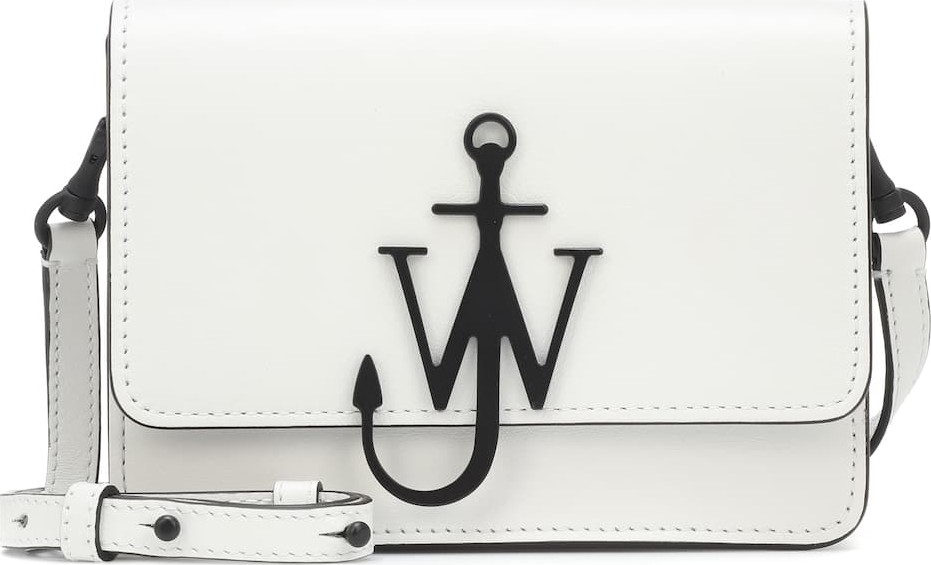 J.W.Anderson Logo leather shoulder bag