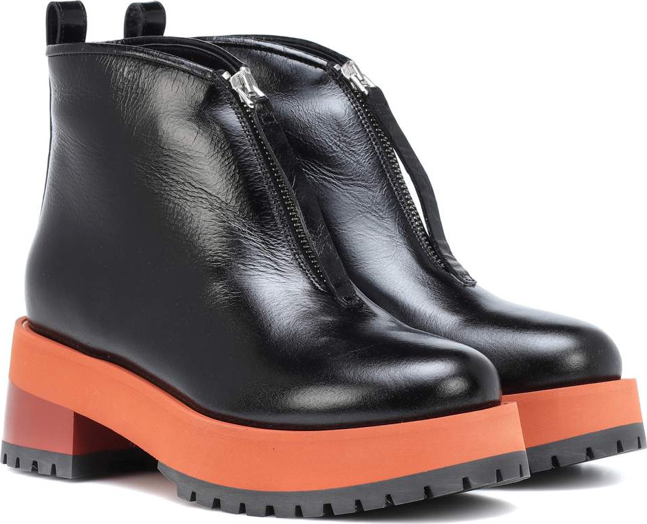 Marni Leather ankle boots