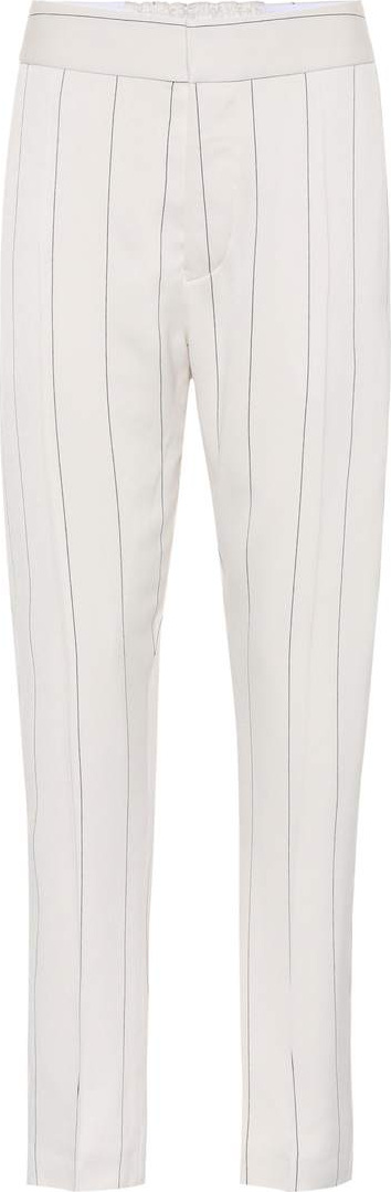 Haider Ackermann Striped satin trousers