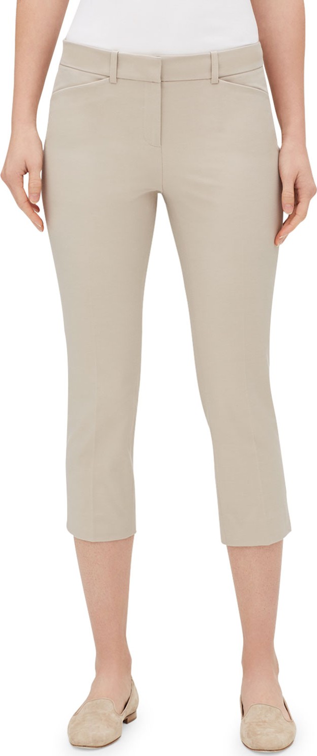 Lafayette 148 New York Manhattan Skinny-Leg Capri Pants