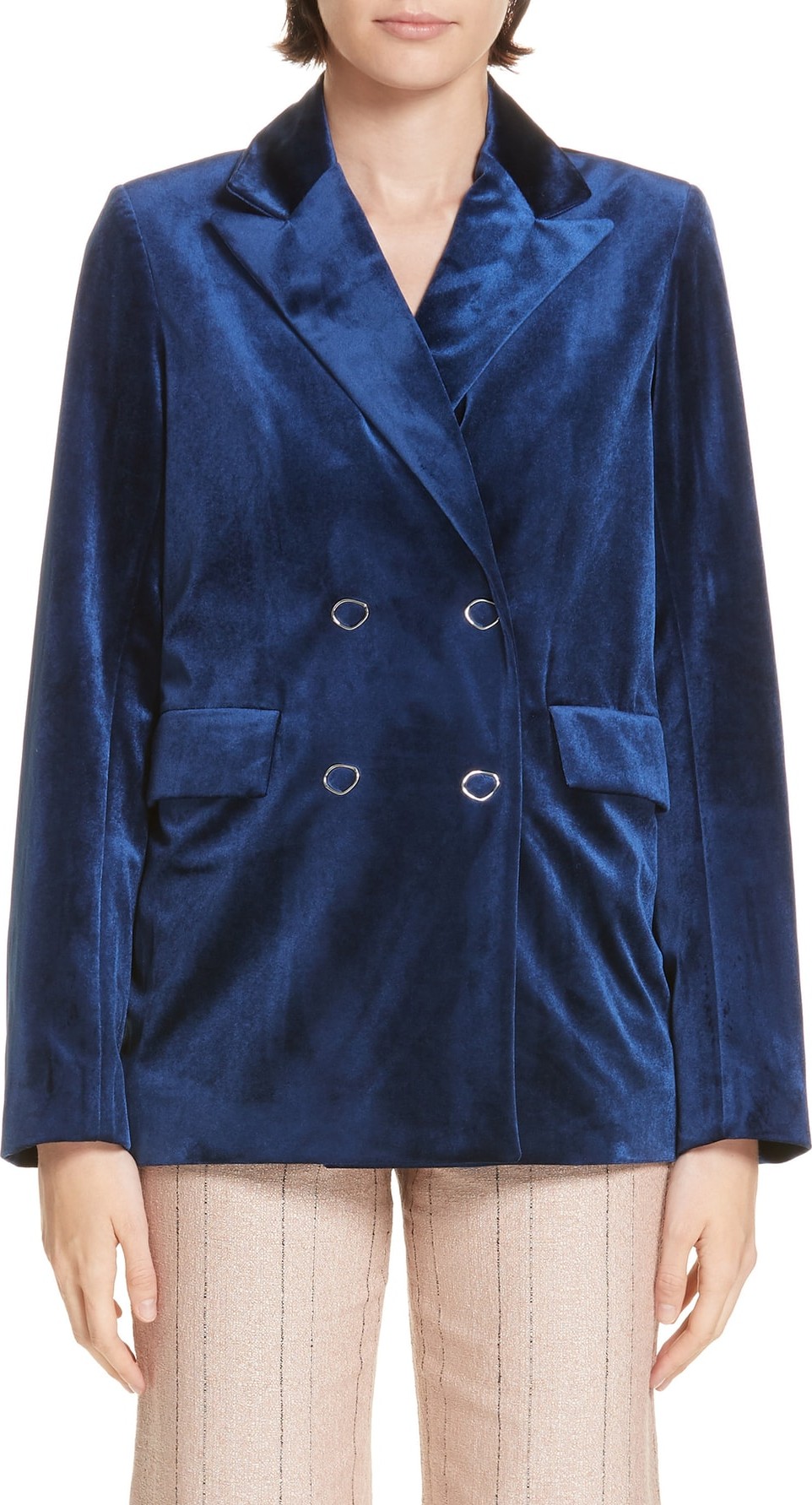 Roseanna Tempo Velvet Blazer