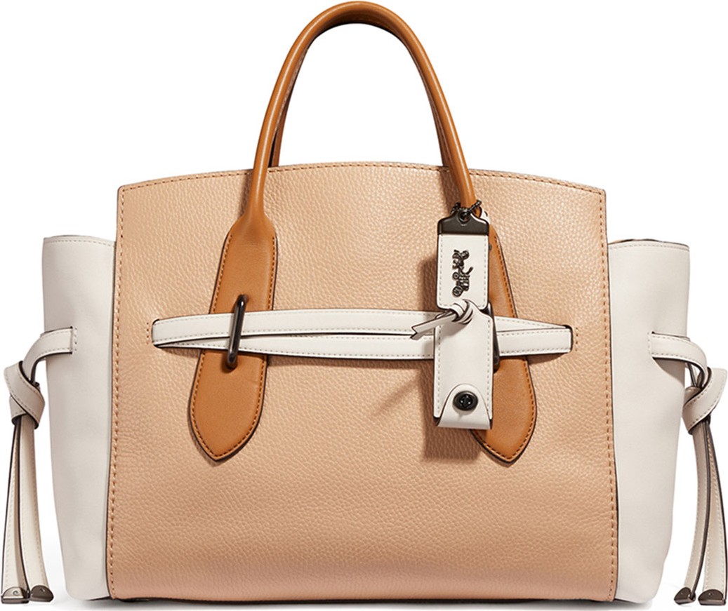 COACH 1941 Shadow Colorblock Carryall Satchel Bag