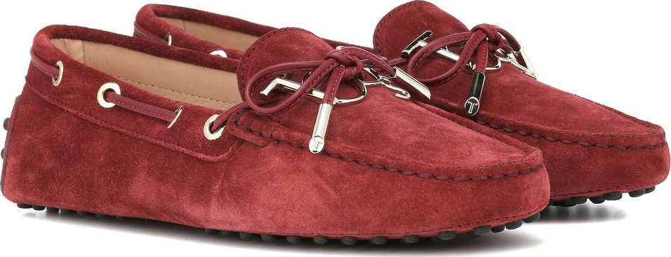 Tod's Gommino suede loafers