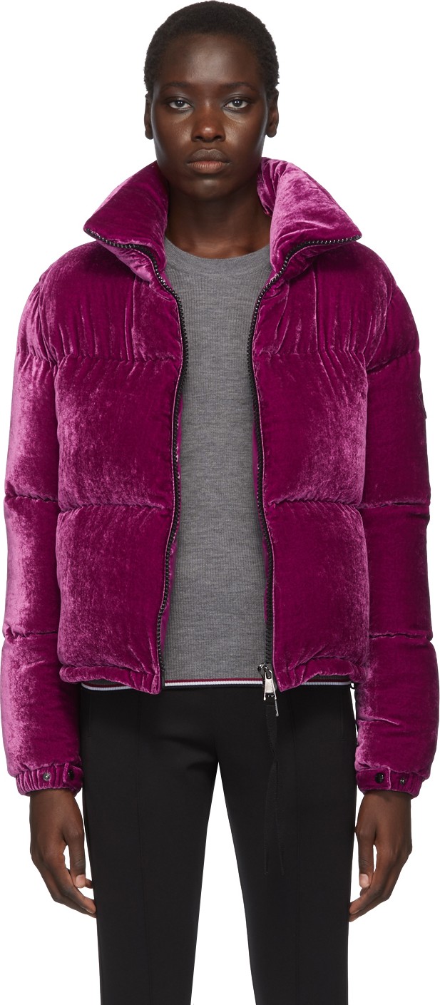 Moncler Purple Down Rimac Jacket