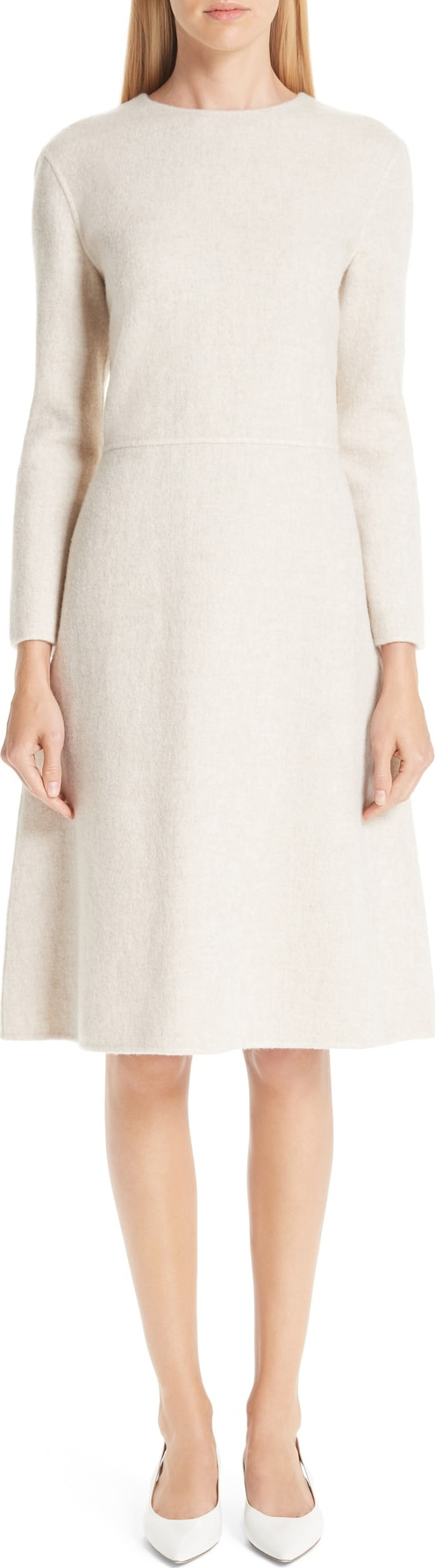 Mansur Gavriel Double-Face Cashmere Shift Dress
