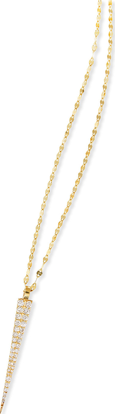 Lana 14K Expose Spike Pendant Necklace with Diamonds