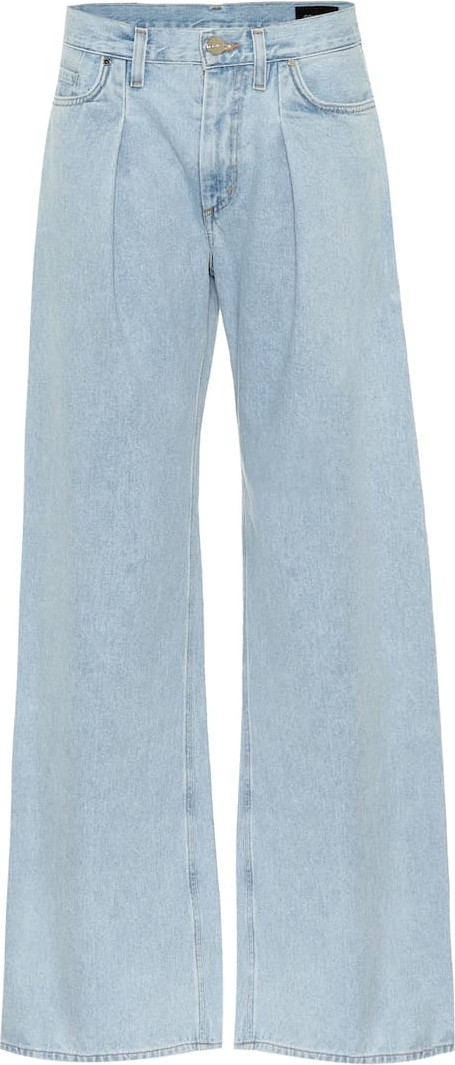 GOLDSIGN The Wide Leg mid-rise jeans