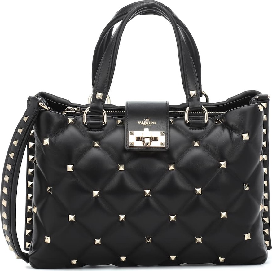 Valentino Valentino Garavani Candystud Medium leather tote