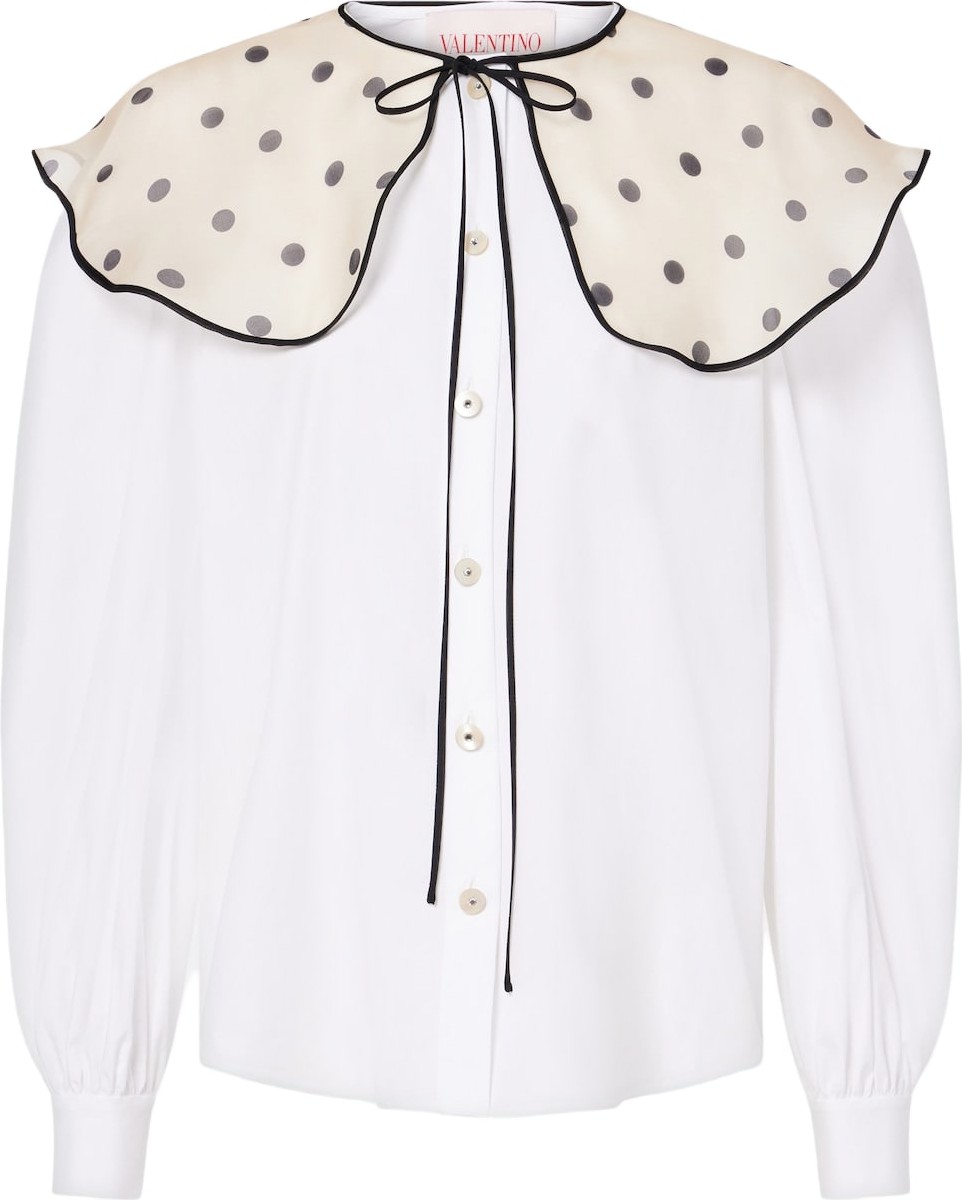 Valentino - Cotton poplin shirt