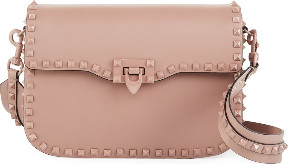 Valentino Monochrome Rockstud Shoulder Bag