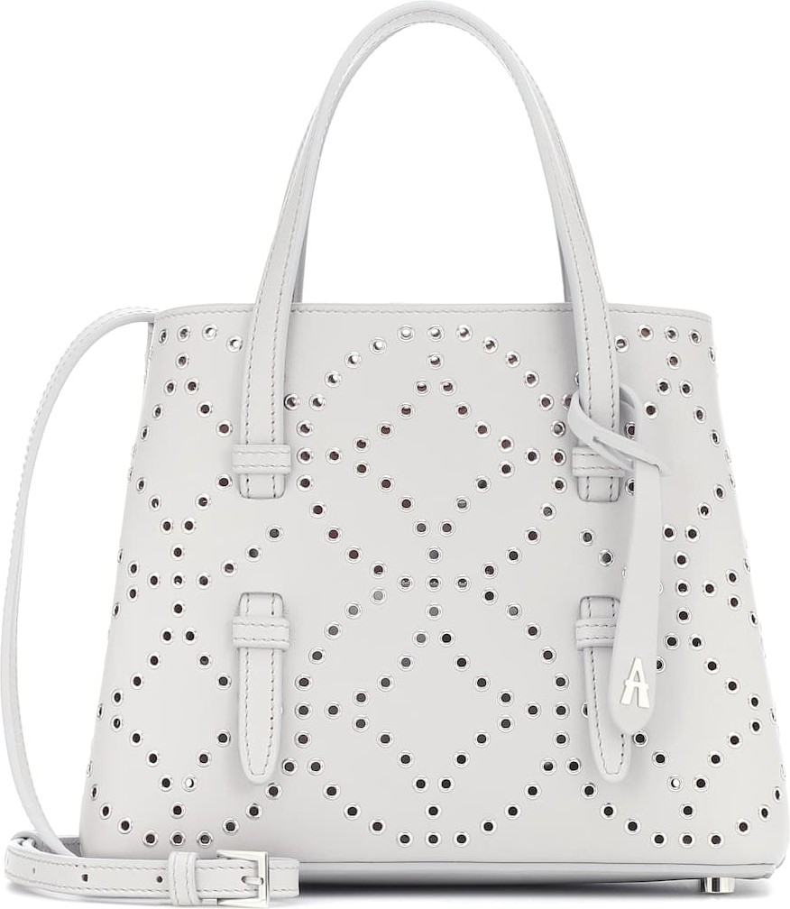 Alaïa Mina Mini embellished leather tote