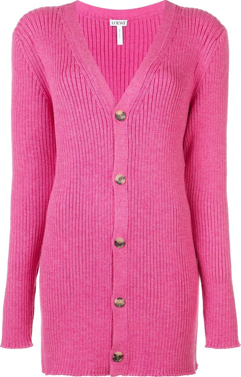 LOEWE ribbed knit cardigan