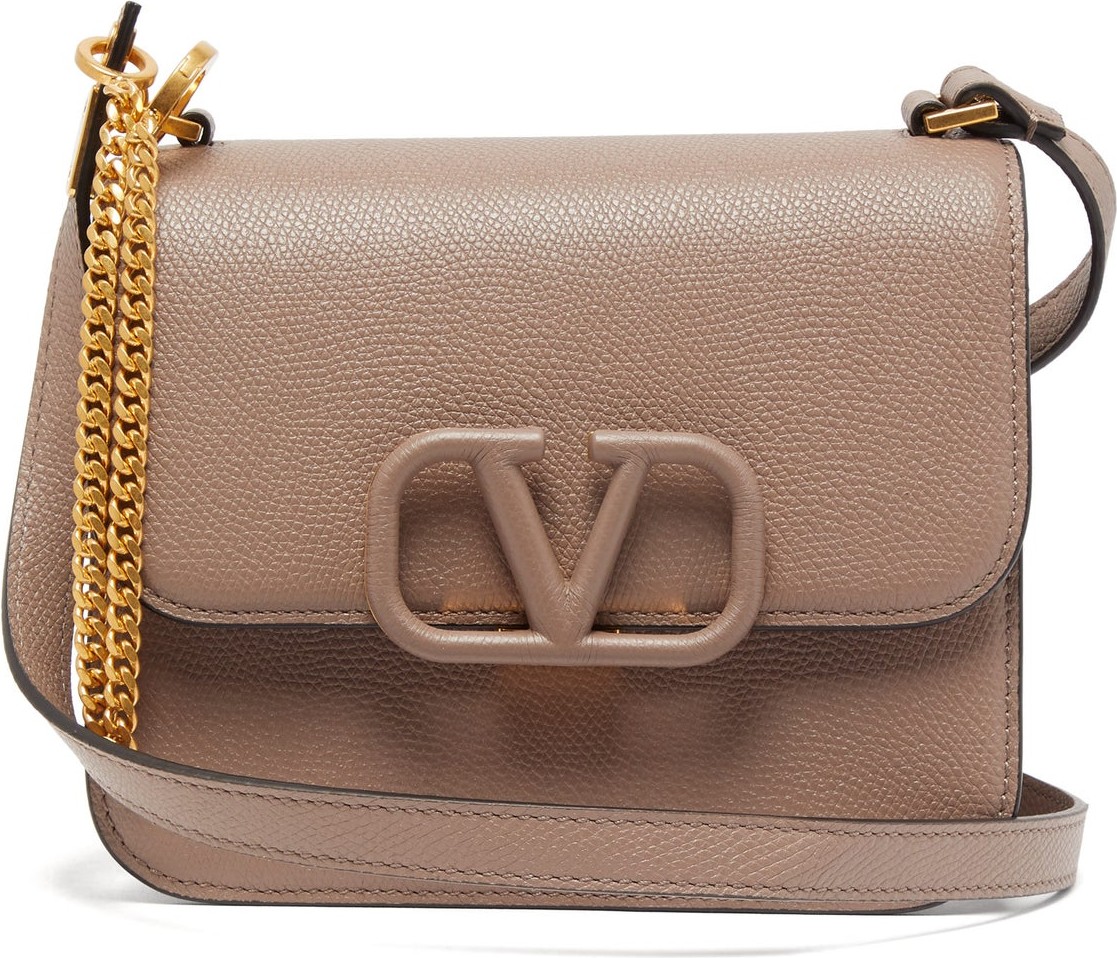 Valentino V-sling small leather shoulder bag