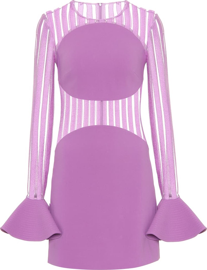 David Koma Cady minidress