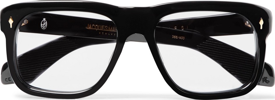 Jacques Marie Mage Yves Square-Frame Acetate Sunglasses