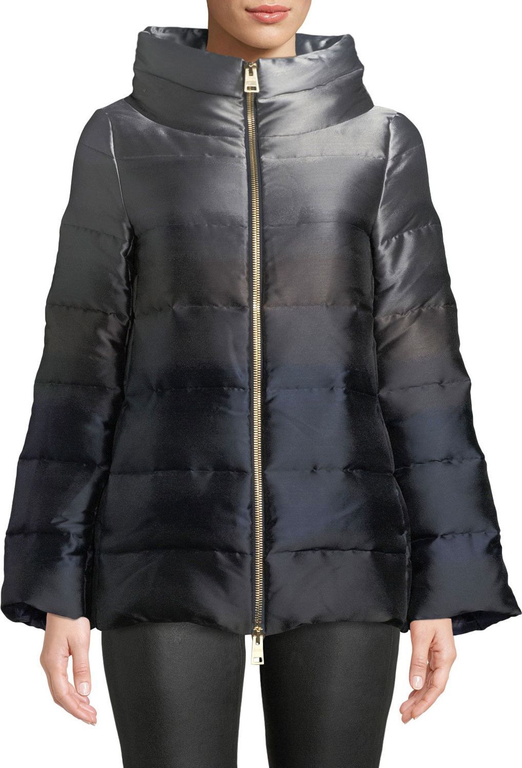 Herno Down-Fill Ombre Puffer Coat