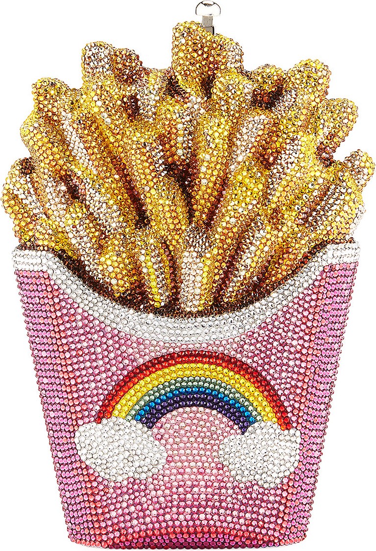 Judith Leiber French Fries Rainbow Clutch Bag