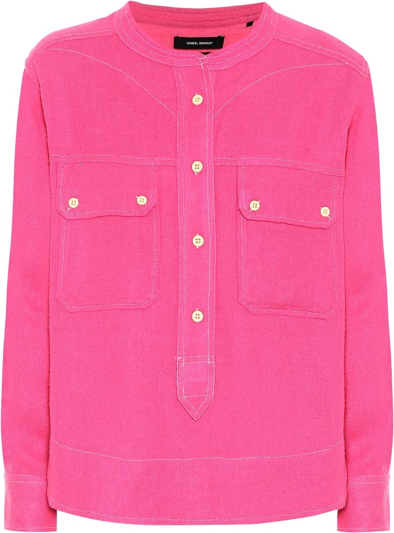 Isabel Marant Tecoyo silk top