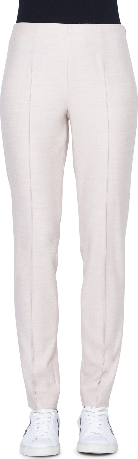 Akris Melissa Stretch Wool Flannel Pants