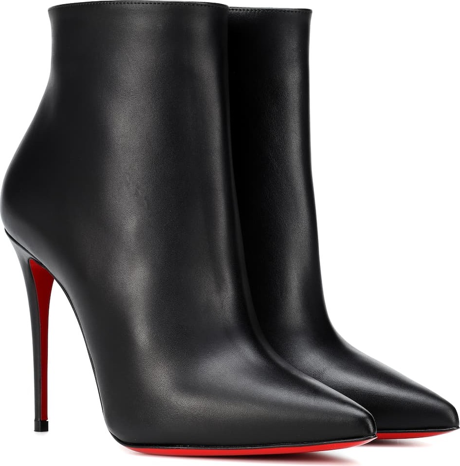 Christian Louboutin So Kate 100 leather ankle boots