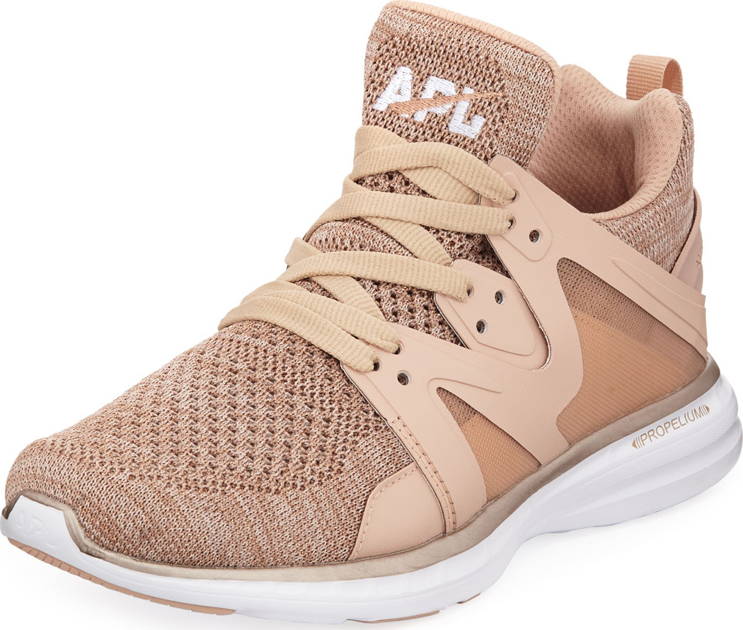 Athletic Propulsion Labs Ascend Metallic Mid-Top Sneakers