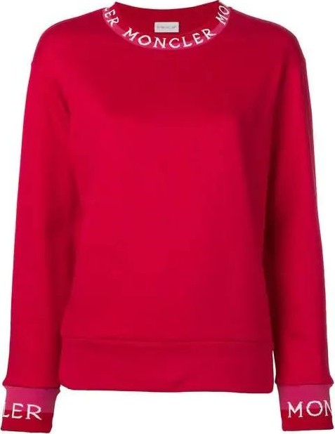 Moncler long neckline jumper