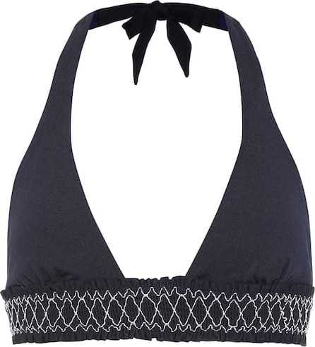 HEIDI KLEIN Anguilla smocked bikini top