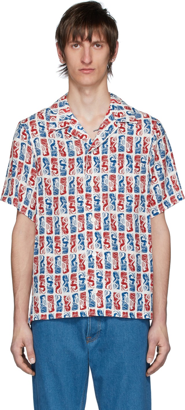 KENZO Off-White Mermaids Shirt