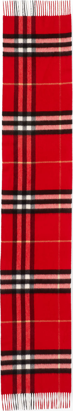 Burberry London England Classic Check Cashmere Scarf